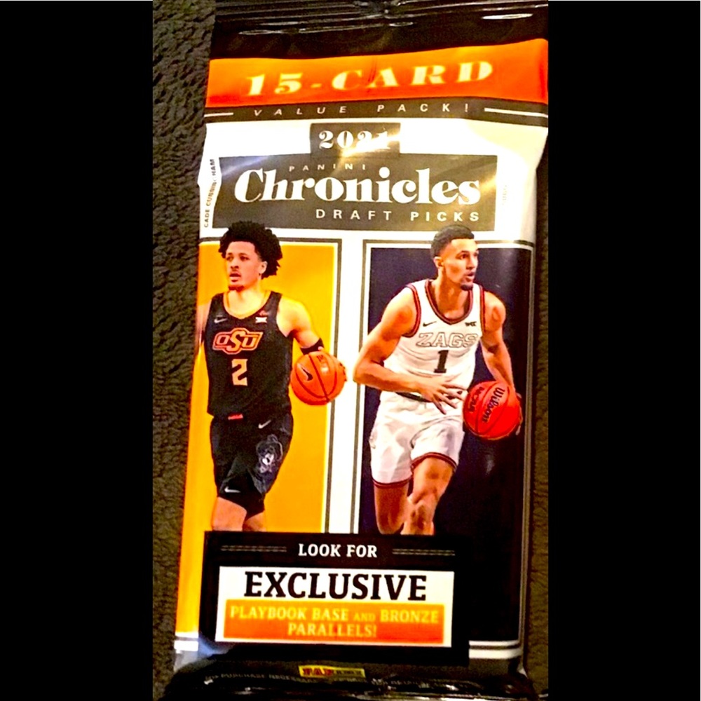 2021 NBA Panini Draft Chronicles Cello Fat pack Sealed New